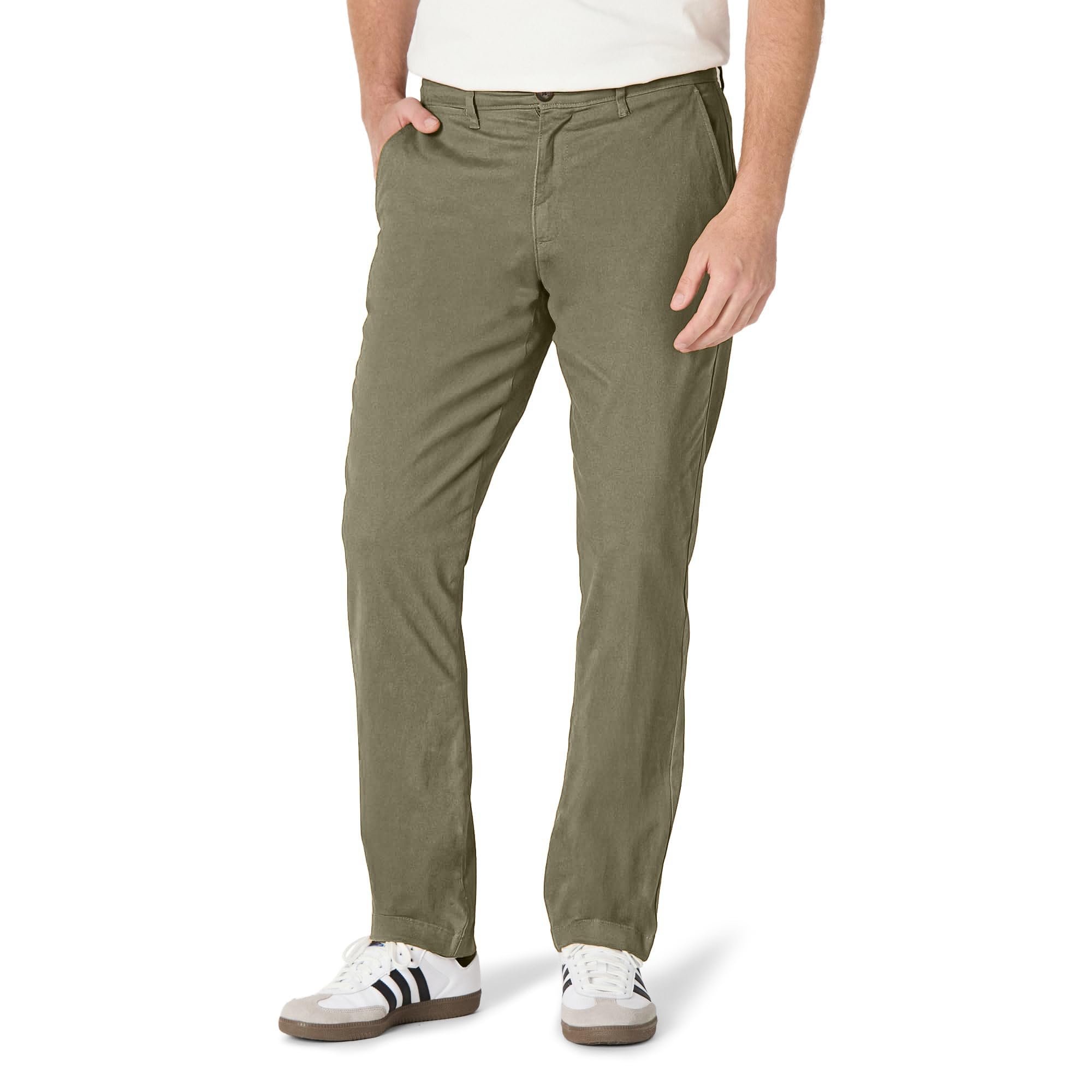 Amazon Essentials Men's Athletic-Fit Stretch Chino Pants, Casual Business Wear