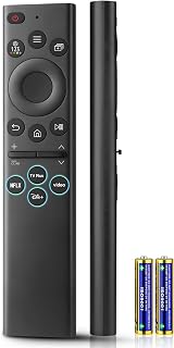 for Samsung Smart TV Remote Control Replacement,Universal for 2019-2026 TVs | Universal for All Samsung Frame,Curved,Crystal,UHD,QLED,OLED,Neo Smart TV with Battery,No Setup,NFLX,DISY,VIDEO,No Voice