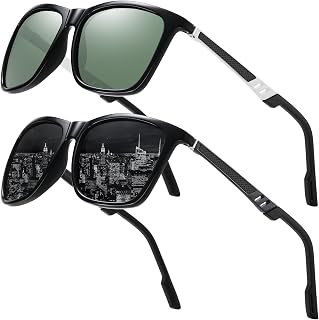 Polarized Sunglasses For Men And Women Suitable For Driving Cycling Fishing Golf Night Driving Glasses Wrap Around Sunglasses UV400 Protection