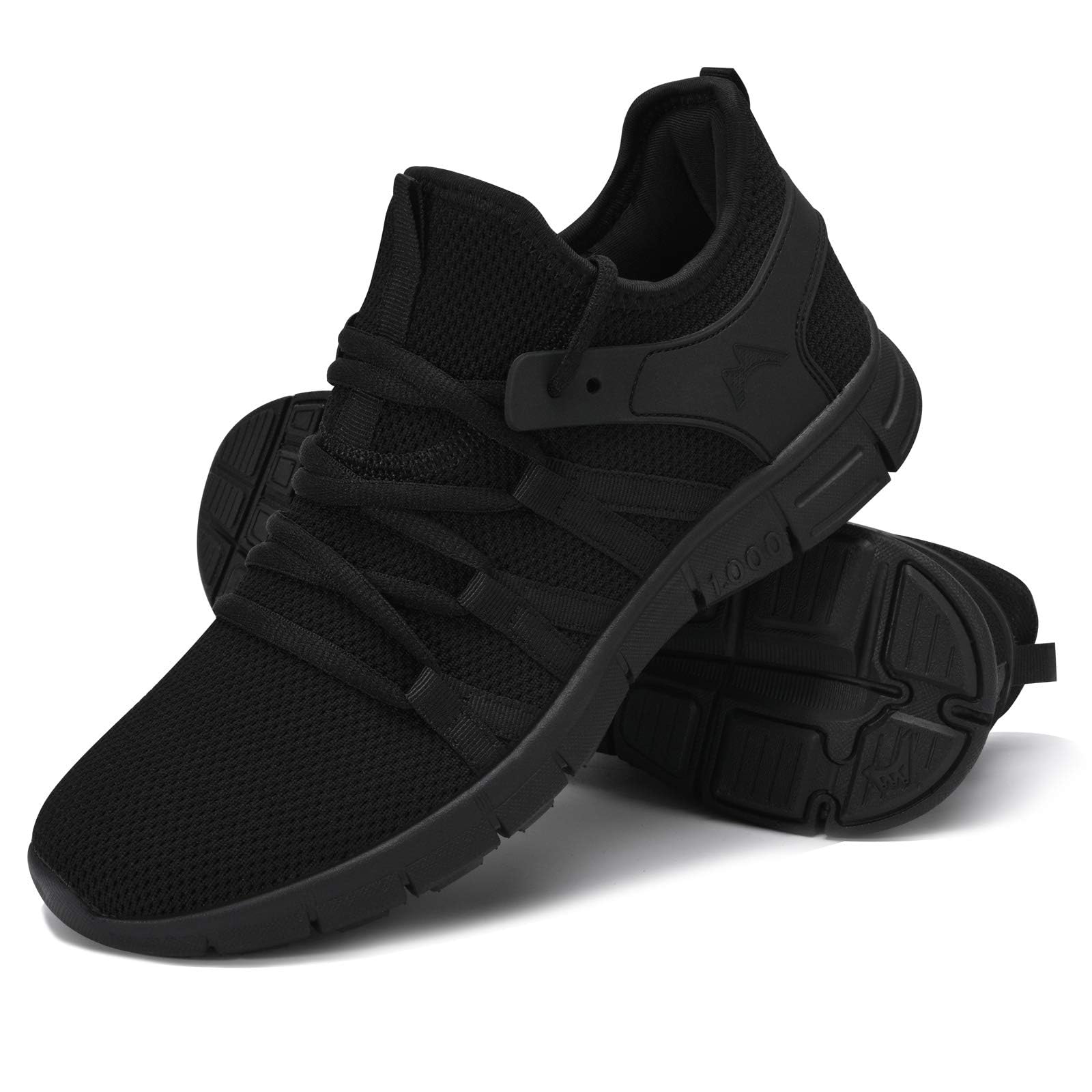 INZCOU Lightweight Running Shoes Non Slip Tennis Shoes Sneakers Breathable Mesh 