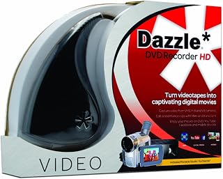 Pinnacle Dazzle DVD Recorder HD | Video Capture Device + Video Editing Software [PC Disc]