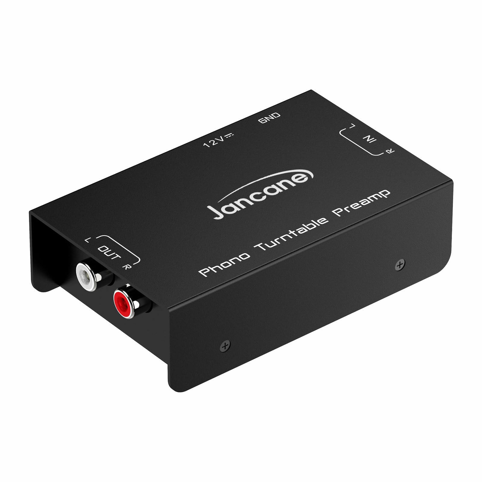 Phono Turntable Preamp, Phonograph Preamplifier with RCA Input, RCA/TRS Output, 