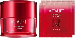 ASTALIFT Advanced Cream (Approximately 1 Month Supply 30g) [Official Store Exclusive] (Includes 2 Extra Pouches of 0.5g) High Moisture, Moisture, Firmness
