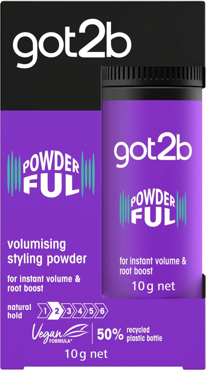 got2b POWDERful Volumising Styling Powder 10 g, Natural Hold, Powder Hair Stylin
