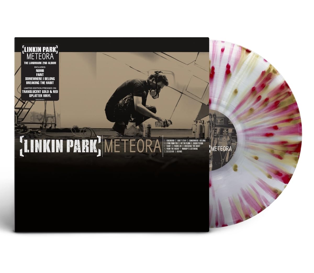 Meteora [Translucent Gold & Red Splatter Vinyl]