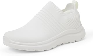 Amazon Essentials Women's Slip-On Lightweight Knit Walking Shoes