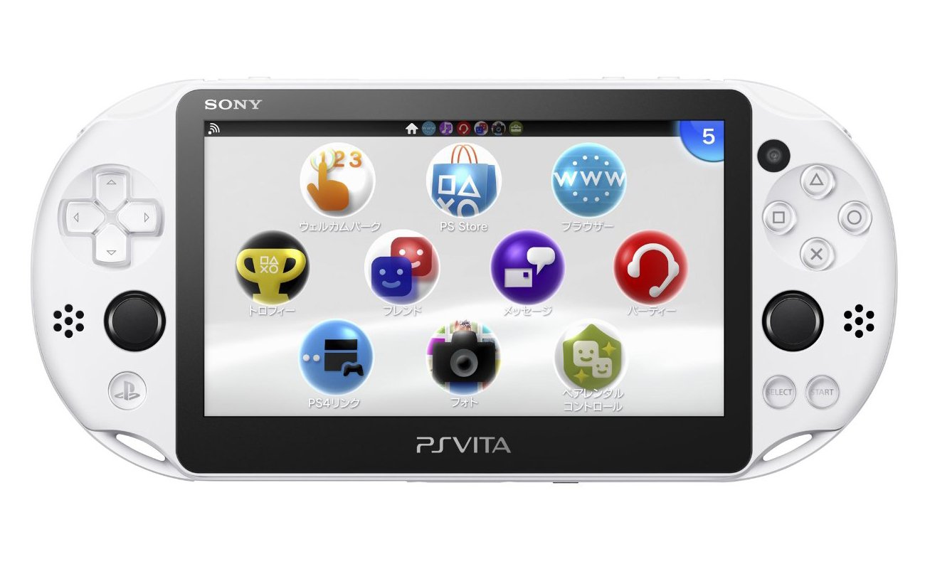 PlayStation Vita Wi-Fi model Glacier White (PCH-2006ZA22) Japanese Ver. Japan Im