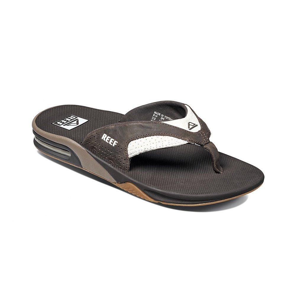 Reef Flip Flops, Fanning Black///White