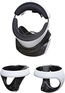 HIDEit Mounts Wall Mount for PSVR 2 - Bundle for PlayStation VR 2 and PSVR2 Sense Controllers - American Company - Not Compatible with Other VR Headsets