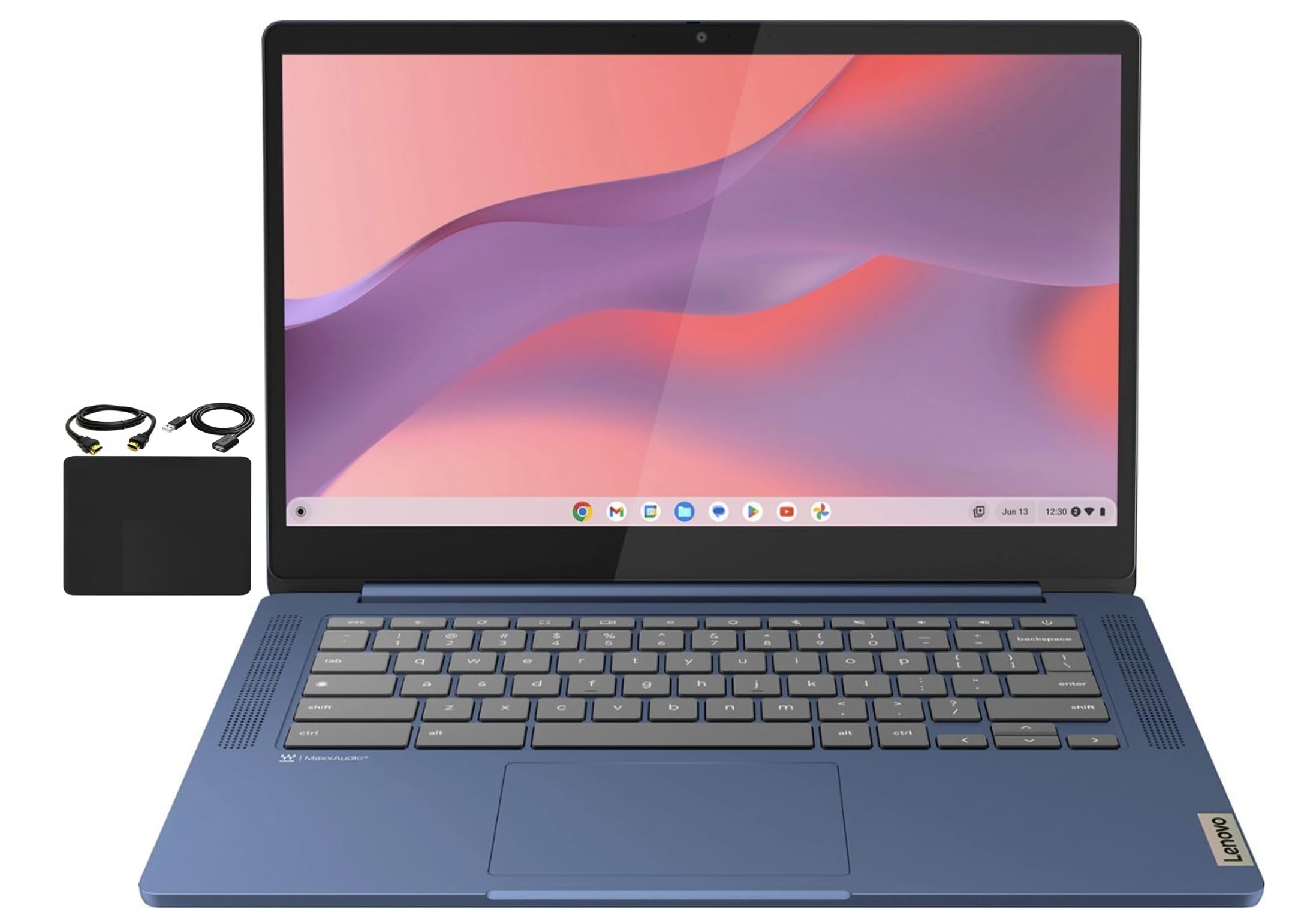 Lenovo Flagship Chromebook, 14'' FHD Touchscreen Slim Thin Light Laptop Computer