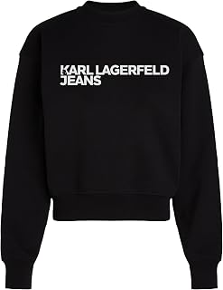 Karl Lagerfeld Jeans Women's Regular Essential Logo Sweatshirt