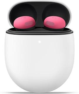 Google Pixel Buds Pro 2 - Auriculares de botón inalámbricos con Cancelación de Ruido Activa – Auriculares Bluetooth - Rosa peonía