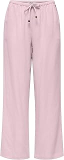 ONLY Onlbruxelles MW Lin Bl Tie Pant Pnt Noos for Women