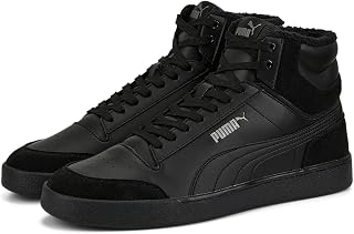 Puma Shuffle Mid Fur Unisex Trainers