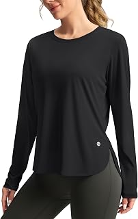 Sun Shirts for Women UPF 50+ UV Protection Lightweight Quick Dry Workout Hiking Shirts for Women
