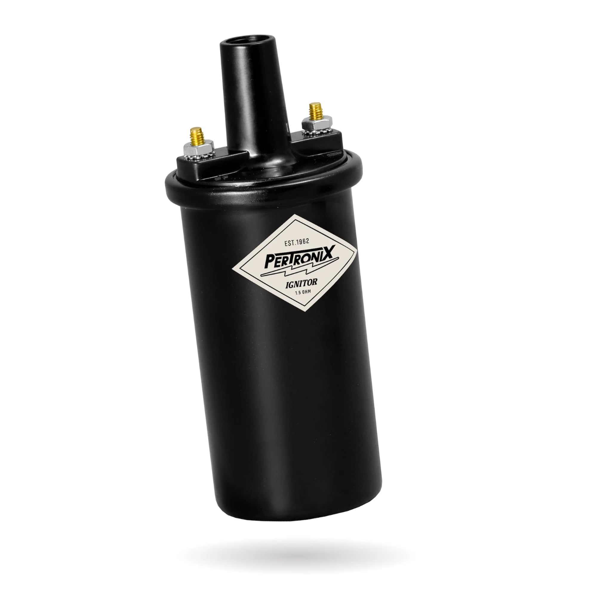 PerTronix Flame-Thrower Ignition Coil 40,000 Volt, Black, 40011 | 6 & 12V High O