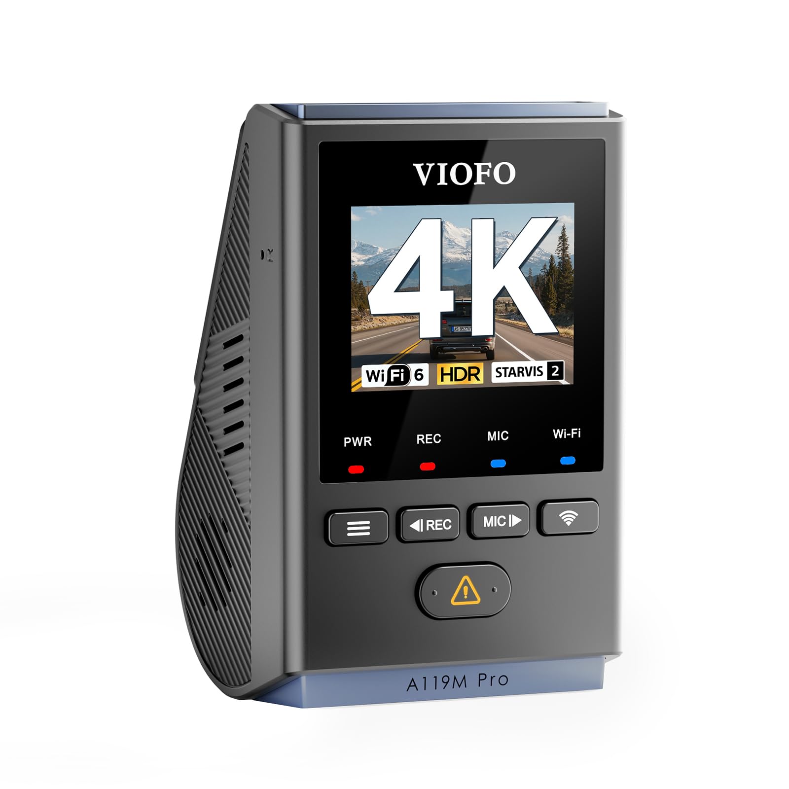 VIOFO A119M Pro 4K HDR Mini Dash Cam, STARVIS 2 IMX678 Sensor, Wi-Fi 6, GPS | Tr