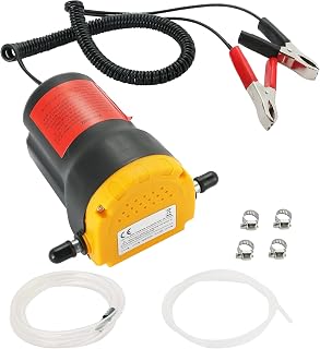 AMGSH 12V 60W Oil Change Pump Extractor | Changing Diesel Fluid Scavenge Suction Oil Transfer Pump Kit for Car, Jet Ski, Truck, Camper, Motorbike,ATV,RV, Boat