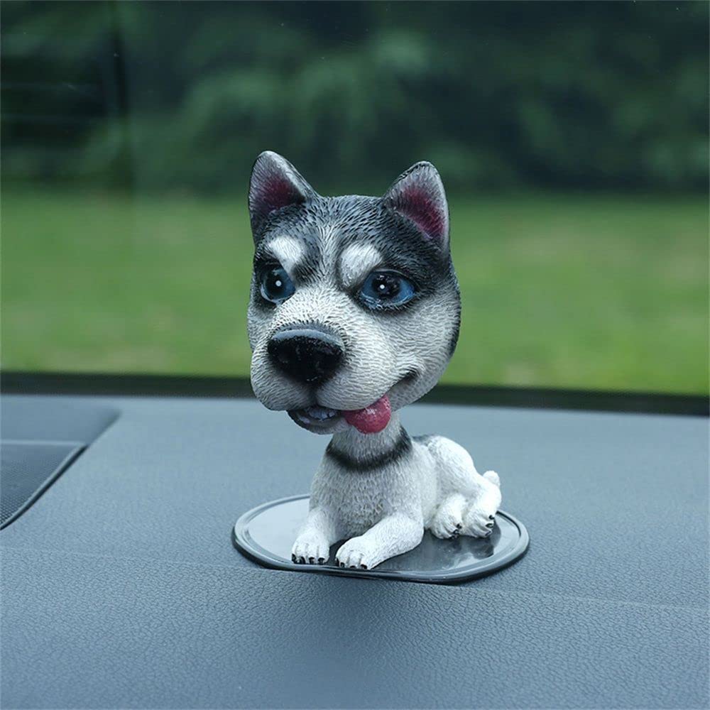 Generic Nosed Puppy Decoration Gift Shakehead Dog Resin Dashboard Decoration Car