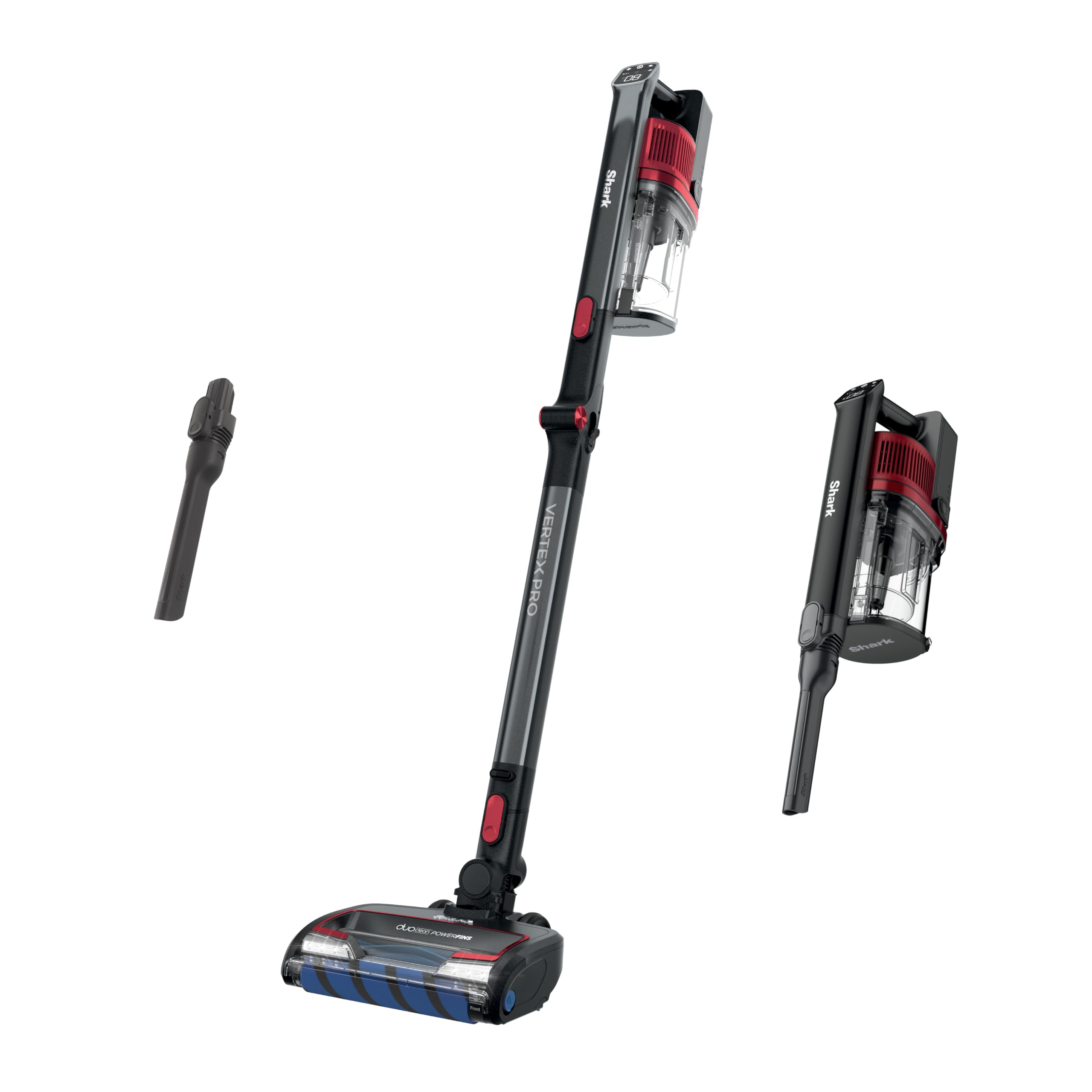 Shark® Vertex Pro Cordless Stick Vacuum, IZ662H | DuoClean PowerFins, HyperVeloc