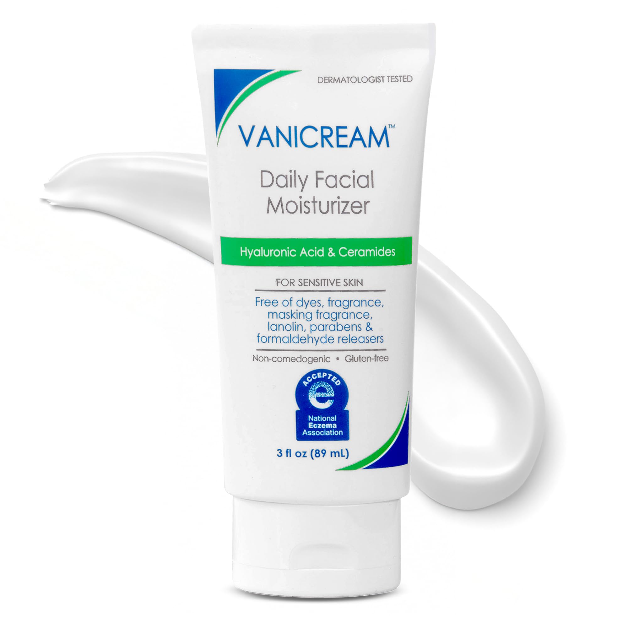 Vanicream Daily Facial Moisturizer, Lightweight, Non-Greasy, 3 Fl Oz | Formulate