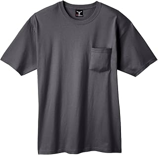 Hanes Men's Short Sleeve Beefy T-Shirt with Pockets US Size: