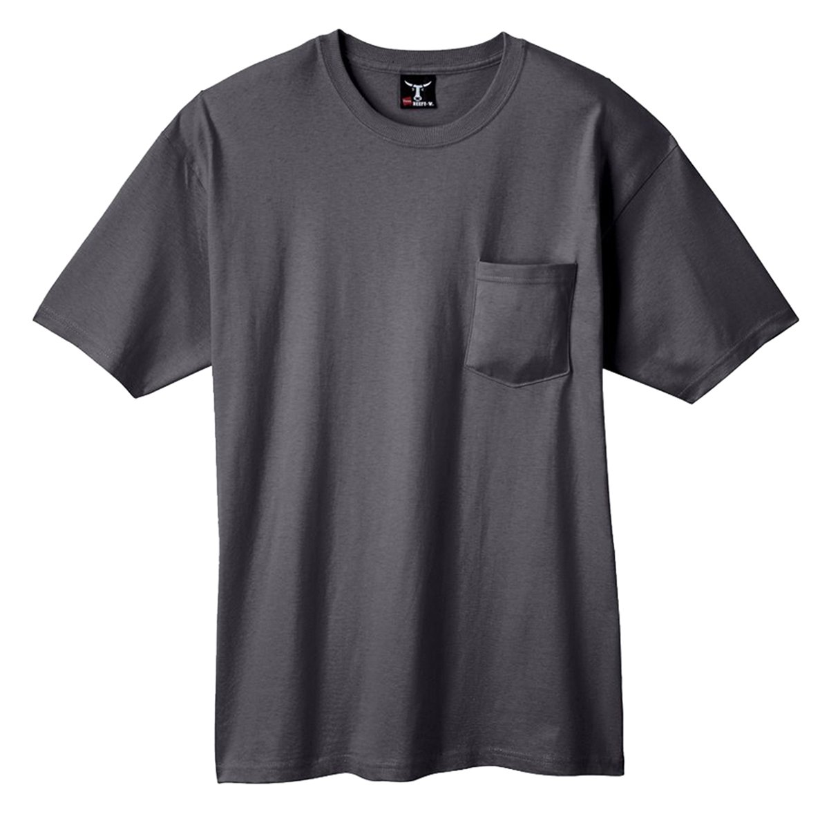 Hanes Men's Short Sleeve Beefy T-Shirt with Pockets US Size: