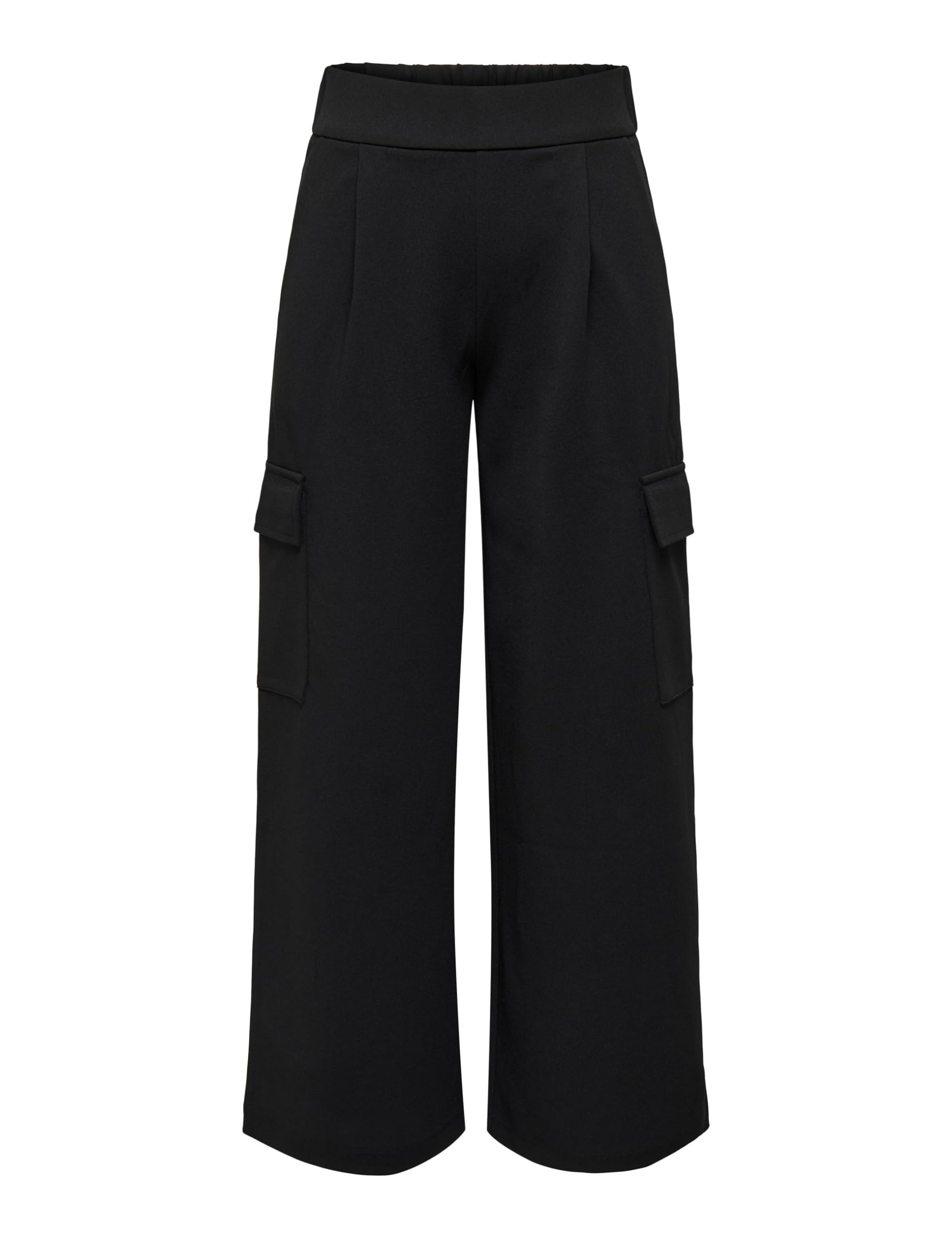 JDY JDYGEGGO Women's Woven Cargo Trousers Elegant Culotte with High Waist and Ma