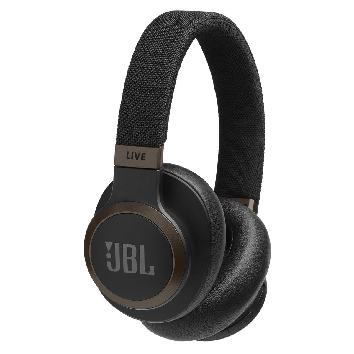 JBL Live 650BTNC Wireless Over-Ear Noise CancellingHeadphones (Black)