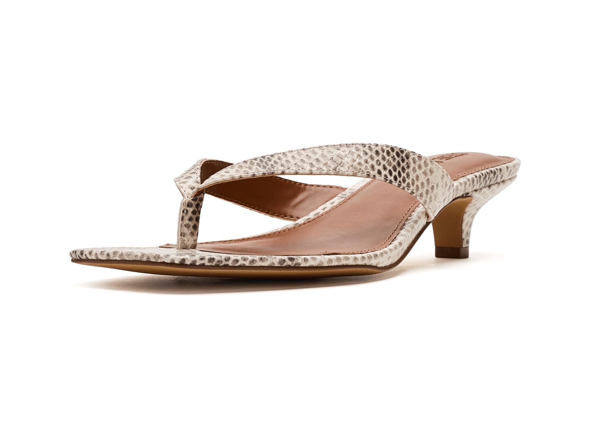 Steve Madden Tracie - Sandalias para mujer, Serpiente natural, 8