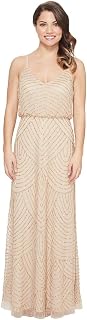 Adrianna Papell Women's Blouson Dress, casis