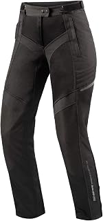 SHIMA JET LADY Motorcycle Pants for Women Summer, Reinforced, Adventure, Touring Biker Trousers Womens Mesh with Waterproof Membrane, CE Knee Armor Pads (Black, M)