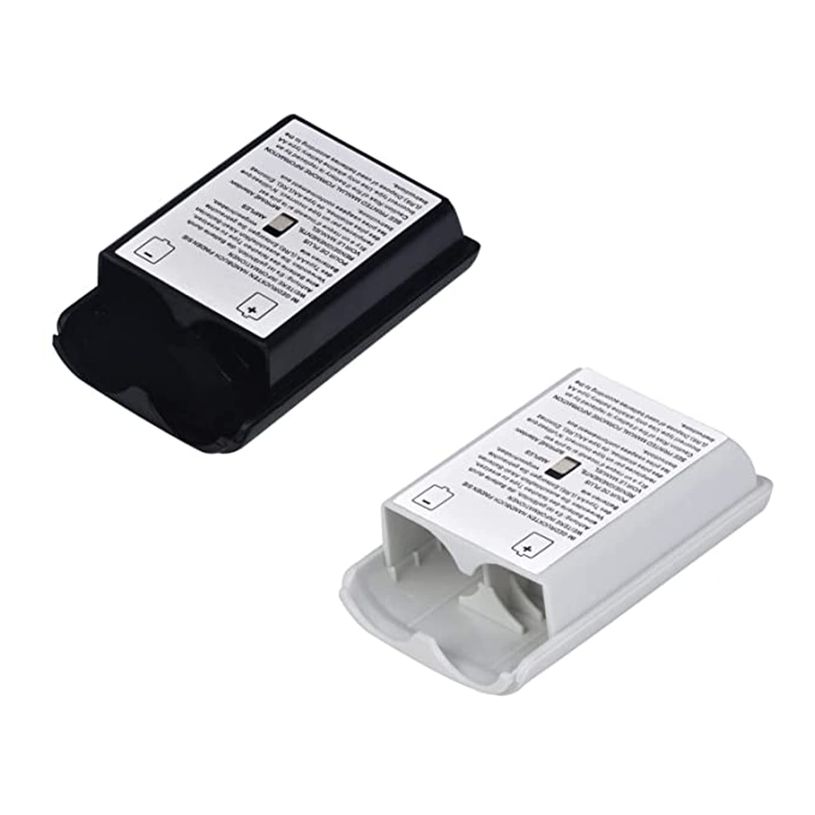 2 Pcs Battery Pack Cover for Xbox360 Wireless Controller, Replacement Battery Pa