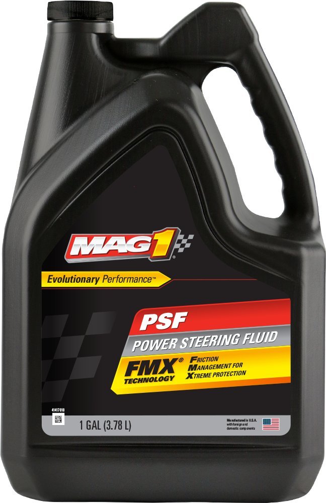 MAG 1 00816 Power Steering Fluid - 1 Gallon, Black | Premium Hydraulic Steering 