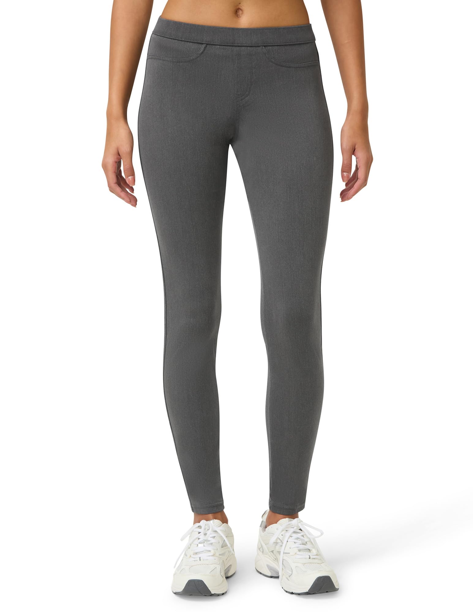 No Nonsense Classic Denim Leggings-Jeggings For Women with Real Back Pockets, Hi