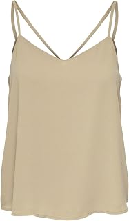 ONLY Women's Onlmoon Noos WVN Singlet Top (Pack of 1)