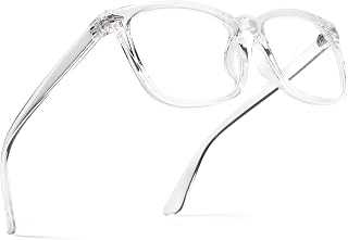 Pro Acme Non-Prescription Clear Frame Glasses for Women Men | Light Weight,Daily Wear,Computer Reading/Gaming/TV/Phones Eyewear