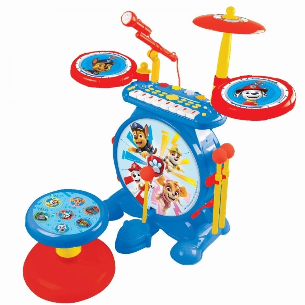Lexibook, Paw Patrol 3-in-1 Battery with Keyboard and Micro, K610PA