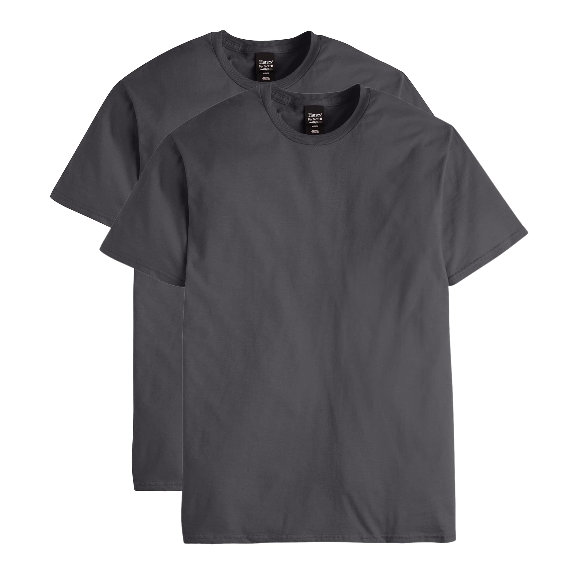 Hanes Nano Premium Cotton Men's T-Shirt (Pack of 2)