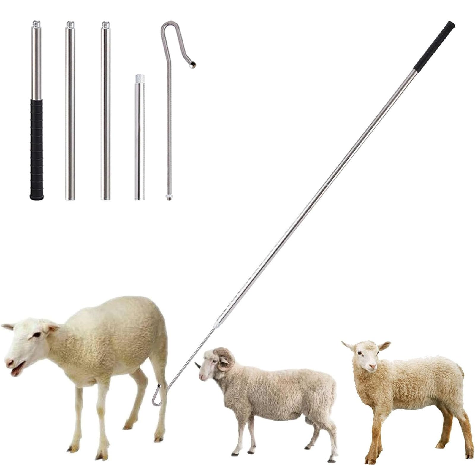 Little Sheep Catcher Leg Hook, Shepherd Staff Crook Sheep Catcher Hook Poultry L