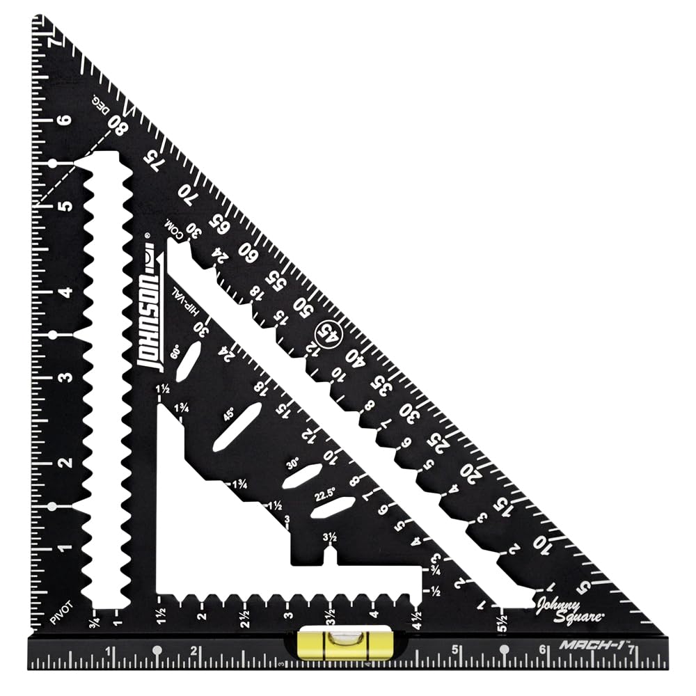 Johnson Level & Tool 1904-0700V 7-1/4" Johnny Square® MACH-1™ Smart Mark™ Rafter