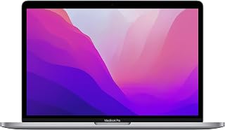 Apple 2022 MacBook Pro with Apple M2 Chip (13-inch, 16GB RAM, 512GB SSD Storage) (QWERTY English) Space Gray (Renewed)