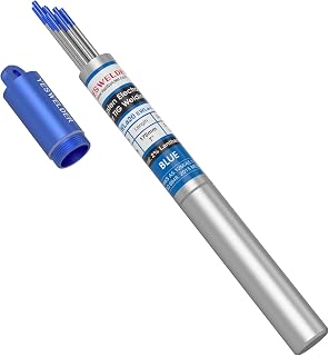 YESWELDER TIG Welding Tungsten Electrode 2% Lanthanated | 10-pk 3/32" x 7" Blue WL20/EWLa-2