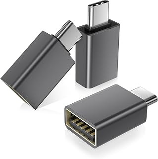 Basesailor USB C to USB Adapter 3Pack,USBC Male to USB 3.2 Female Converter | Type C OTG Cable Adaptor Thunderbolt 5 4 3 for MacBook Pro/Air 2026,iMac,Mac,iPhone Duo 18 17 17e 16 Pro Max,iPad,Samsung S26