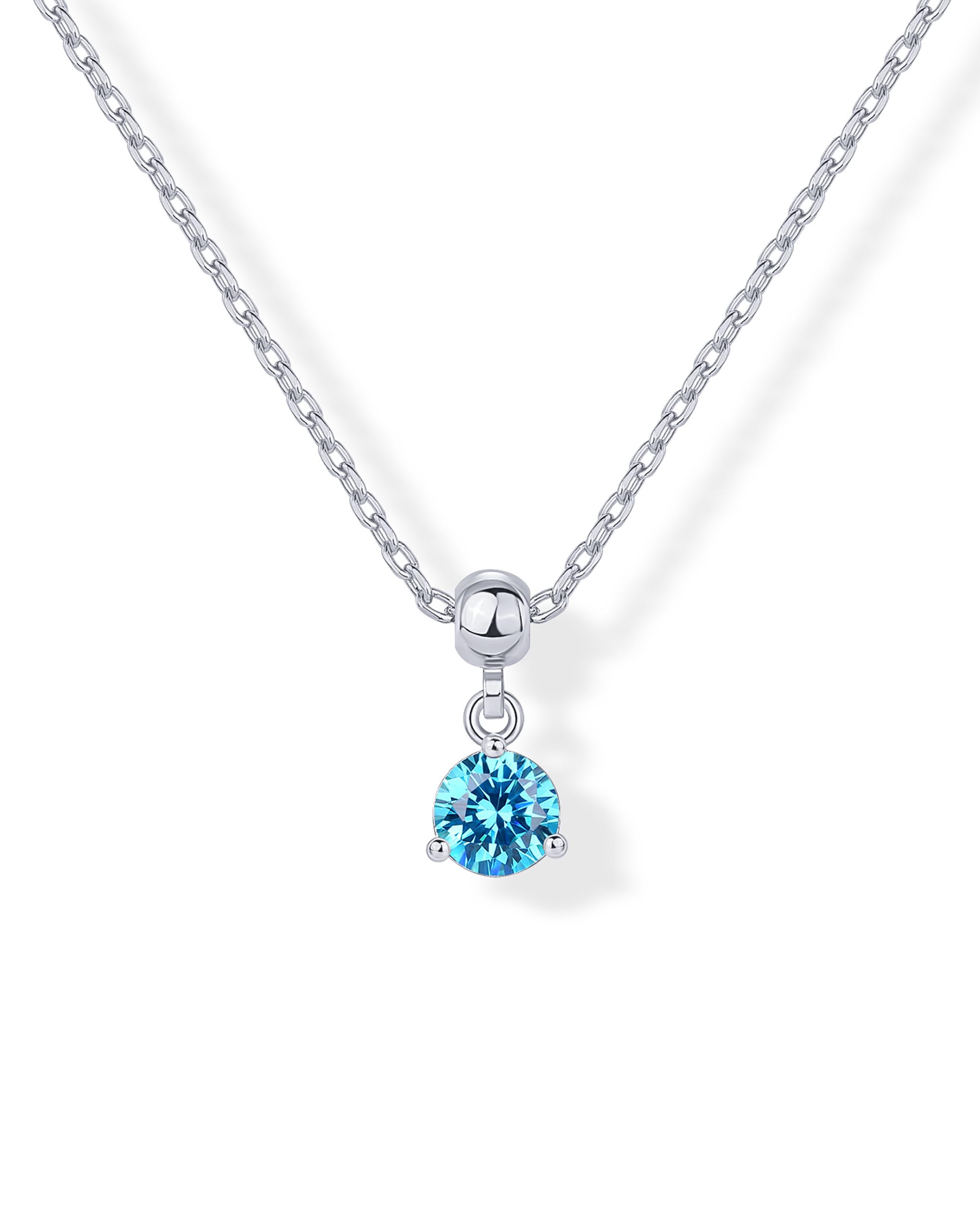 PAVOI 14K Gold Plated Dainty Birthstone Necklaces with Charms for Women