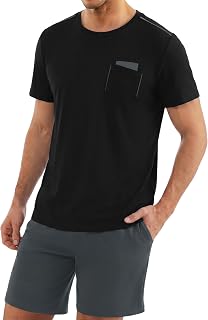 Uniexcosm Men's Cotton Short Sleeve Pajamas Men's V-Neck with Buttons Summer Soft Two Piece Set for Men