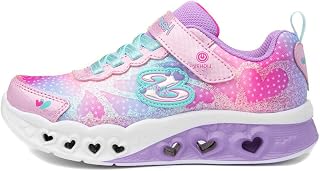 Skechers 21FLUTTER HEART LIGHTS-S Casual Shoes (302315l-pkmt) Selection 21.5