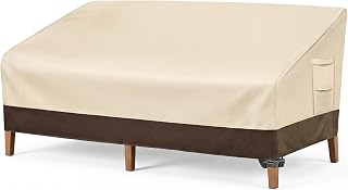 Vailge Patio Sofa Cover 3-Seater & Outdoor Couch Cover Waterproof