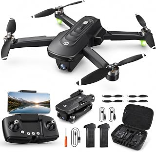Holy Stone GPS Drones for Adults with Camera 4K - HS175D RC Quadcopter Lightweight FAA-Exempt Design with Auto Return, Follow Me, Waypoint Fly, Altitude Hold, 46 Mins Long Flight