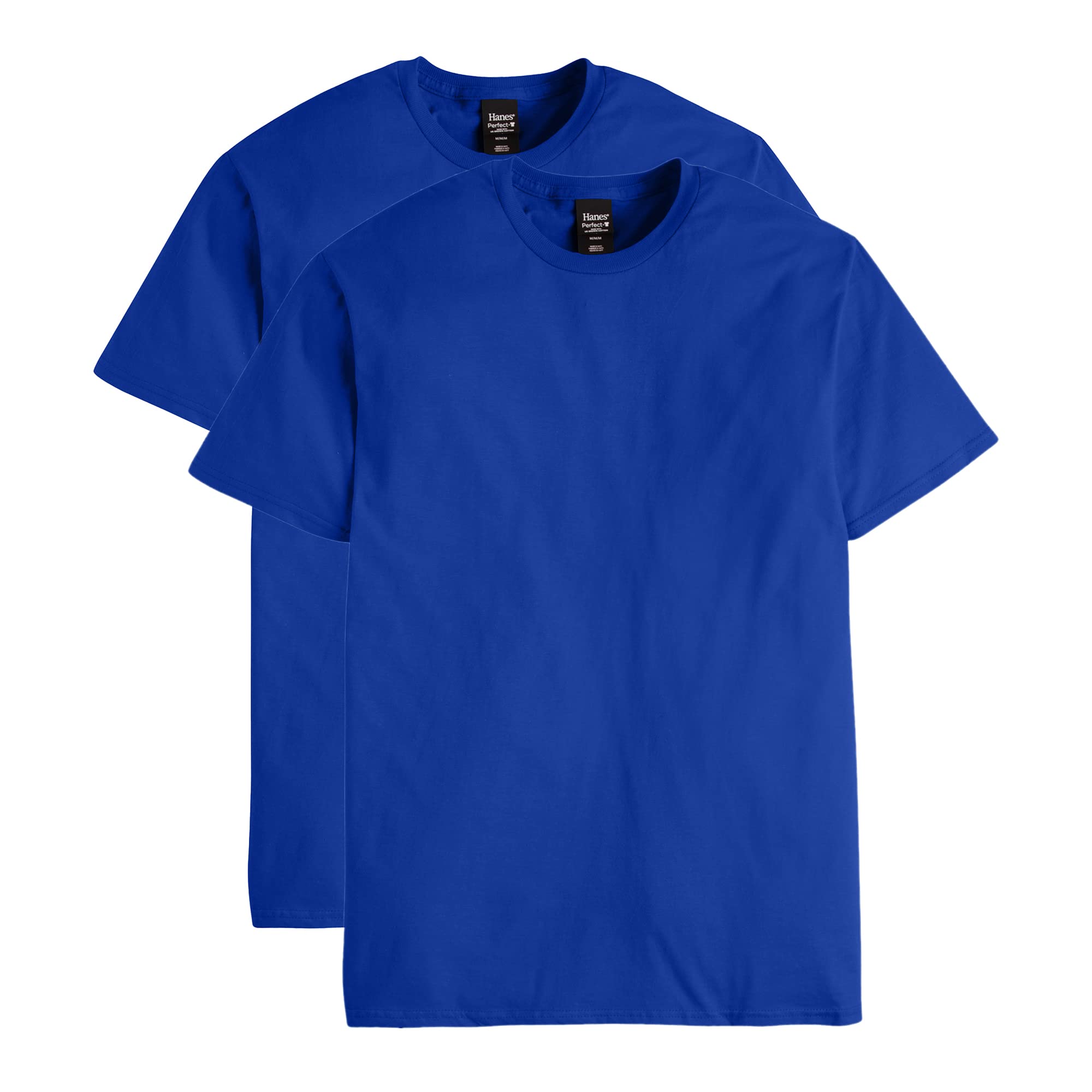 Hanes Nano Premium Cotton Men's T-Shirt (Pack of 2)